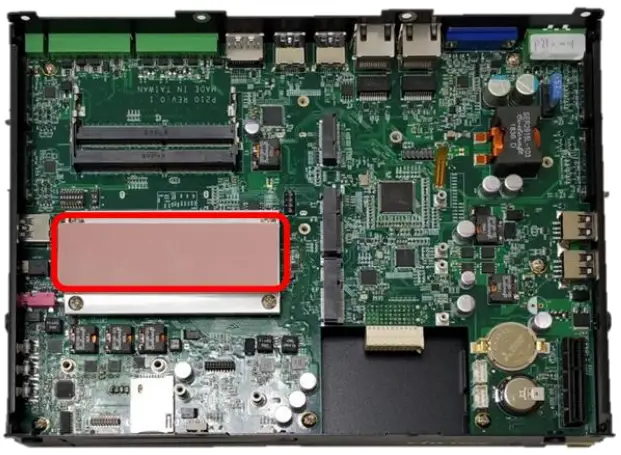 cincoze P2100 Series High Performance Convertible Computer - Thermal Pad of Thermal Block