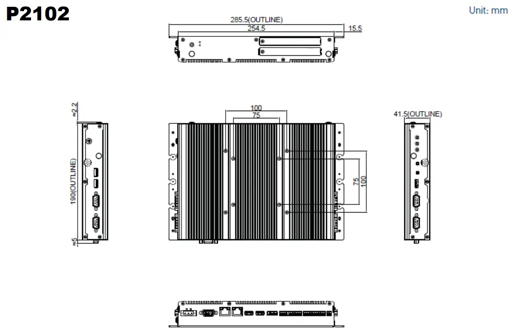 cincoze P2100 Series High Performance Convertible Computer - fig10