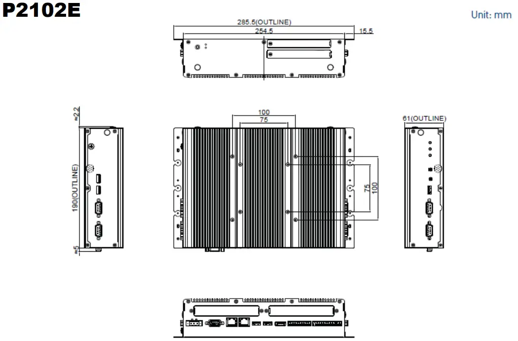 cincoze P2100 Series High Performance Convertible Computer - fig11