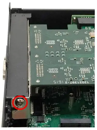 cincoze P2100 Series High Performance Convertible Computer - golden fingers of Riser card 2