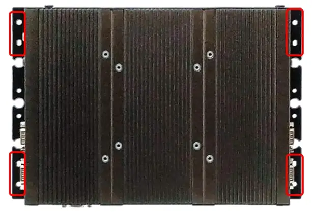 cincoze P2100 Series High Performance Convertible Computer - mounting holes at each side