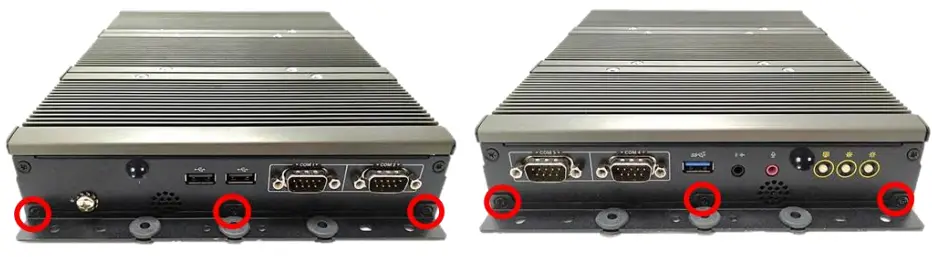 cincoze P2100 Series High Performance Convertible Computer - wall mount brackets