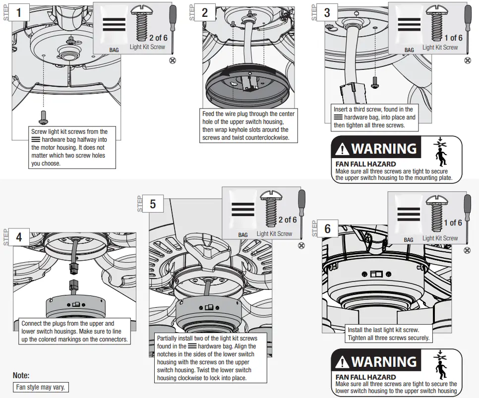 Hunter 51426 Hilmouth Ceiling Fan - 24