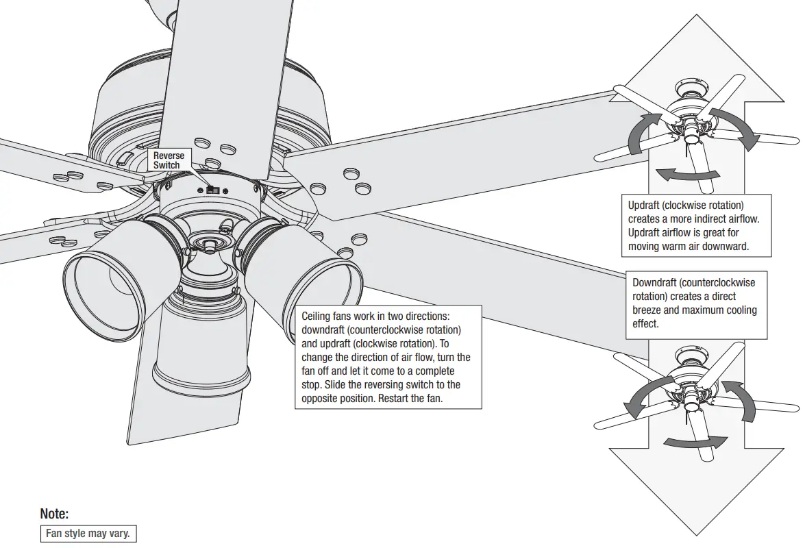 Hunter 51426 Hilmouth Ceiling Fan - 27