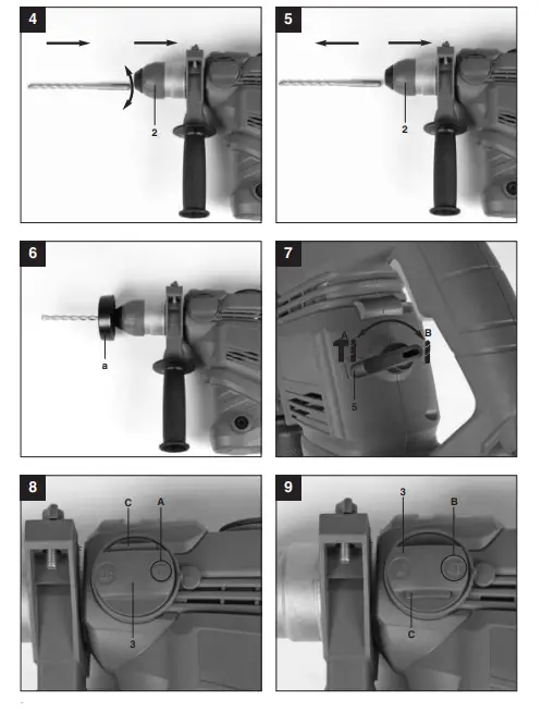 Einhel Rotary Hammer-fig2