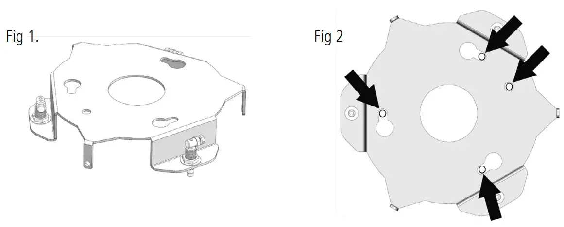 caple ZAL48CO ZAL48SL ZAL48BK Zalto Island Extractor Hoods - openings