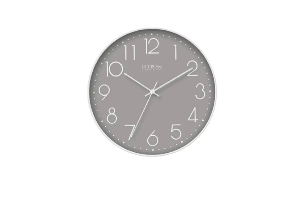 La Crosse Clock Co 404-3831 12 Inch Analog Wall Clock User Manual