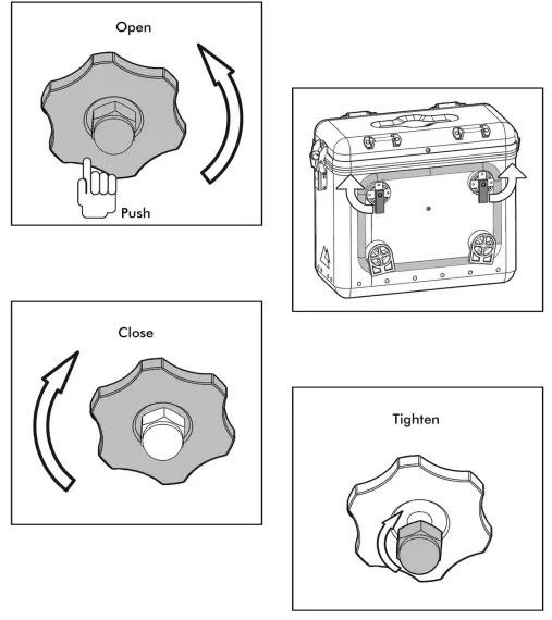 Touratech KTM-1050 ZEGA Pro Luggage System-5