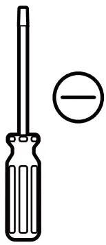 Flathead screwdriver