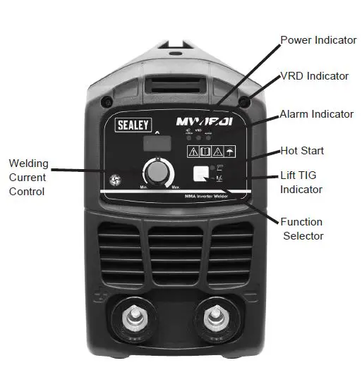 SEALEY MW180i 180-200AMP Mma Inverter Welders 10