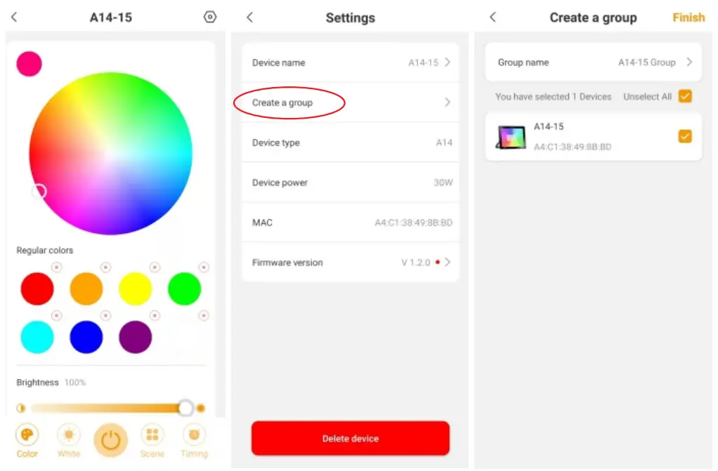 SOLLA RGBCW Smart Flood Light - fig10