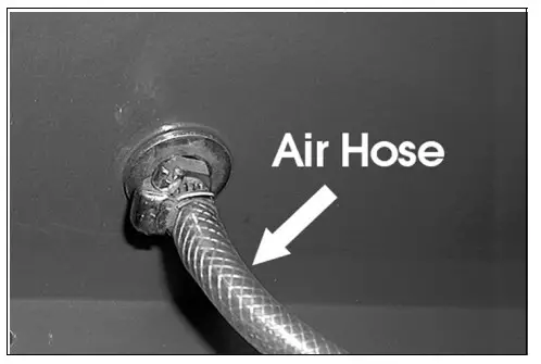 Clarke SB30 Sand Blast Cabinet - PTFE tape 2