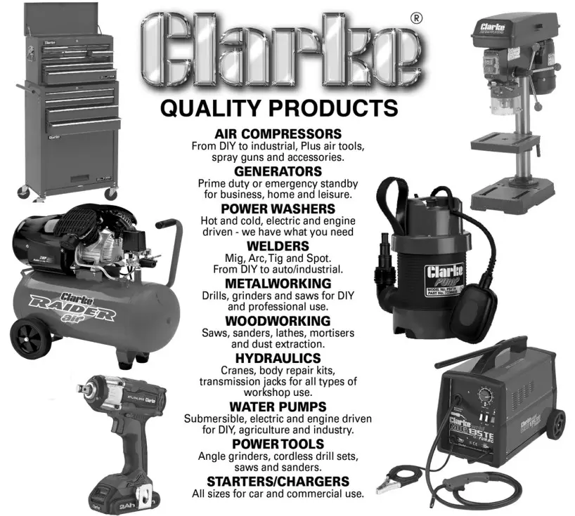 Clarke SB30 Sand Blast Cabinet - UKCA 1