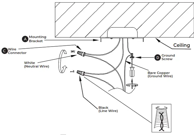 VONN VAP2203 Lighting LED Multi Light Pendant - Supply Wires