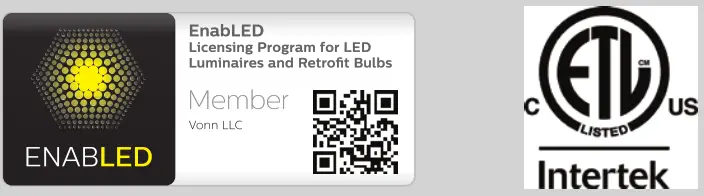 VONN VAP2203 Lighting LED Multi Light Pendant - qr code