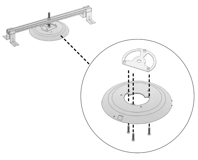 AVA Quad 4 X 5MP Camera - button