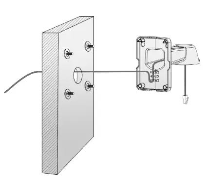 AVA Quad 4 X 5MP Camera - cables