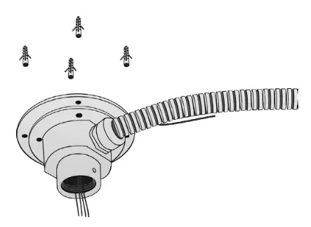 AVA Quad 4 X 5MP Camera -screws.