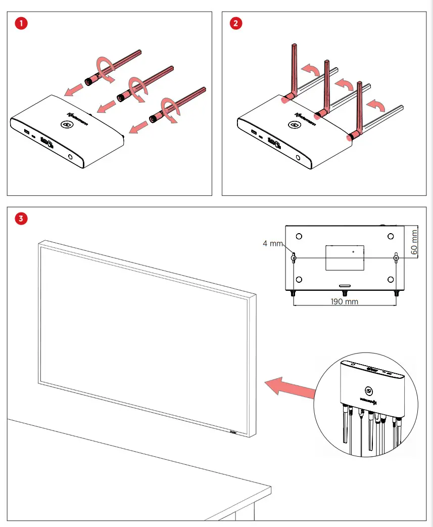 Kindermann KLICK&SHOW K-FX Wireless Conferencing System - Figure 2