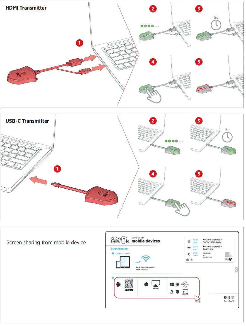 Kindermann KLICK&SHOW K-FX Wireless Conferencing System - Figure 4