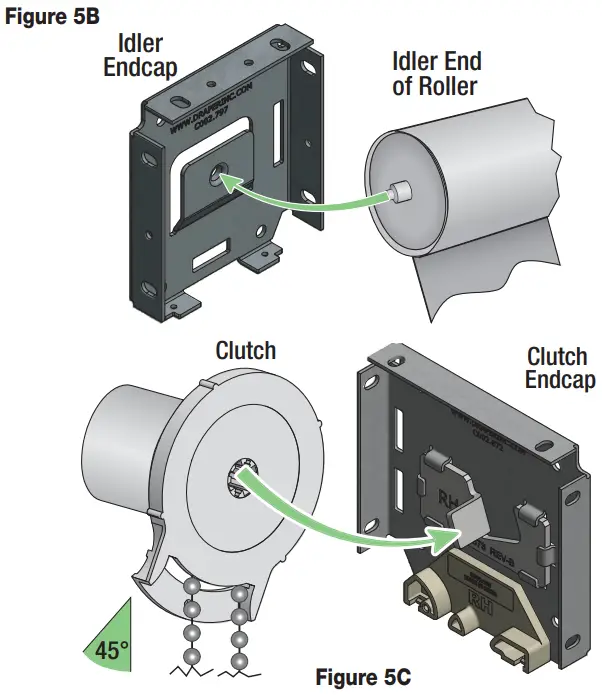 DRAPER Blutch Operated FlexShade - FIG 12
