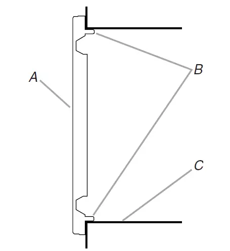 FORTE F30MVTKSS Built-In Trim Kit fig 12