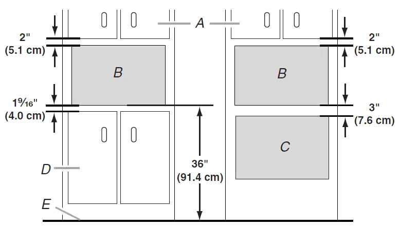 FORTE F30MVTKSS Built-In Trim Kit fig 2