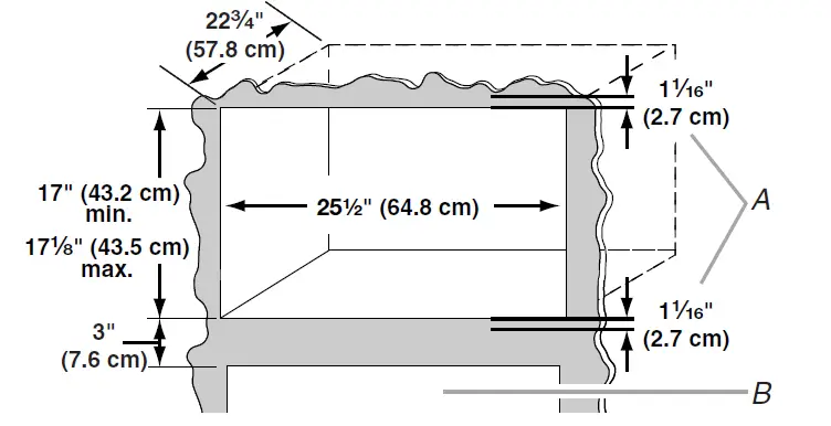 FORTE F30MVTKSS Built-In Trim Kit fig 3