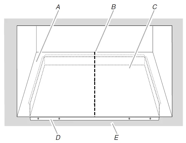 FORTE F30MVTKSS Built-In Trim Kit fig 6