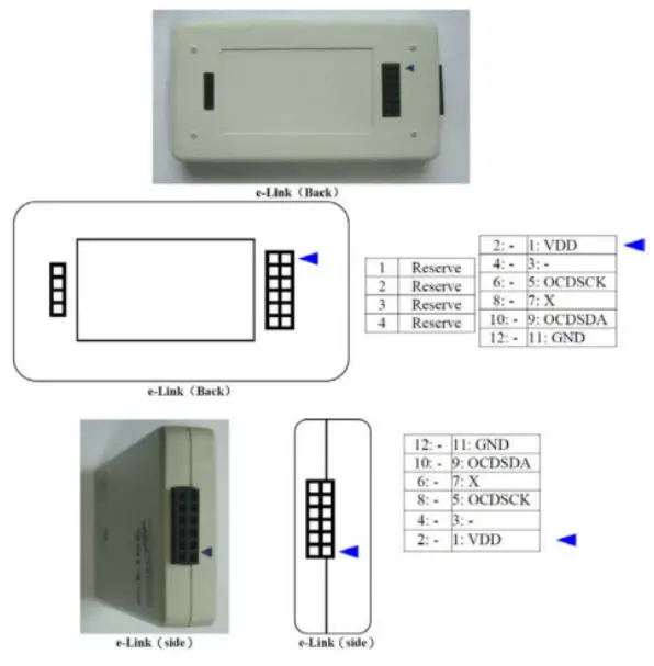 HOLTEK BC66F2332 Easy DEV - Pin Assignment