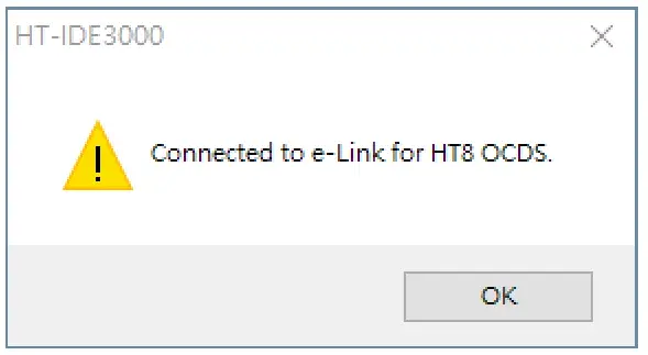 HOLTEK BC66F2332 Easy DEV - pop up