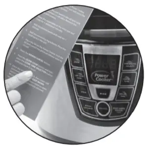 Power Cooker PC WAL2 Pressure - Step6