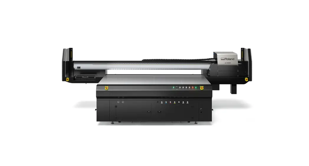 Roland Eu-1000mf Special Color Ink Large Format Uv Led Flatbed Printer User Guide