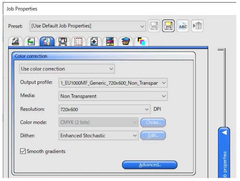 Roland EU 1000MF Special Color Ink Large Format UV LED Flatbed Printer - window