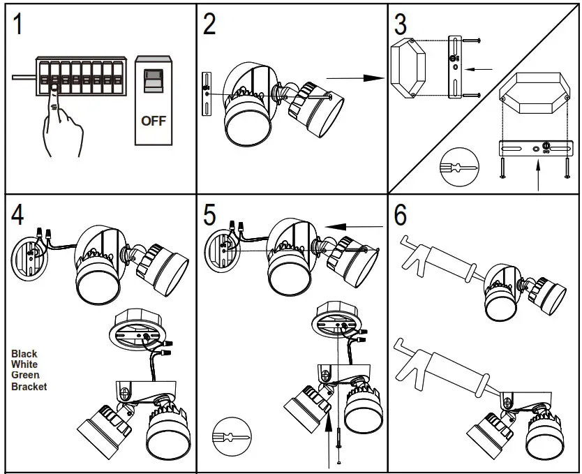 LUTEC 7622111 Wet Location LED - overview
