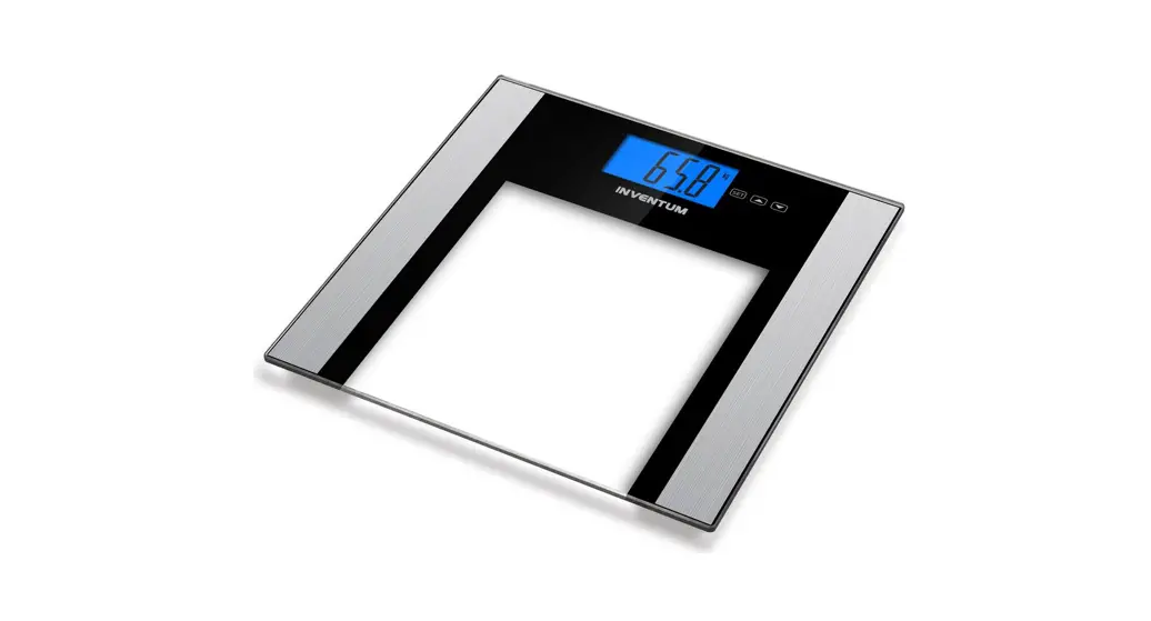 Inventum Pw708zw Bathroom Scale Instruction Manual