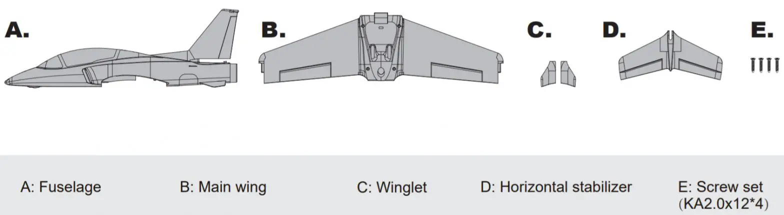 50mm Arrows Viper - Kit