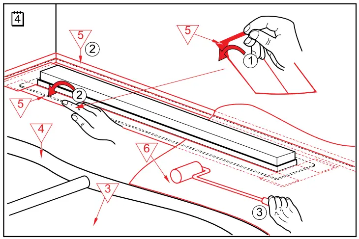 ALCA PLAST APZ107 650mm SIMPLE Linear Drain Plastic fig5