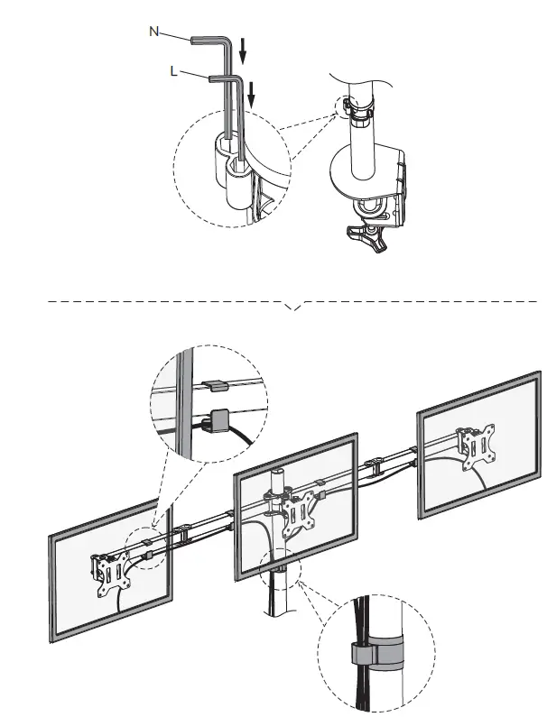 Neomounts-FPMA-D550D3BLACK-Monitor-Desk-Mount-fig- (11)