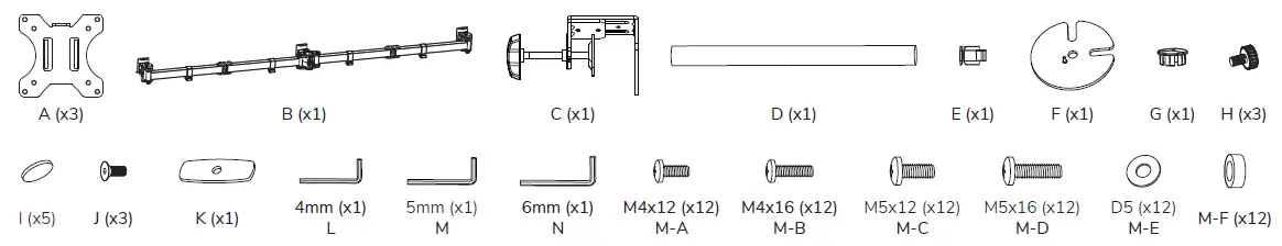 Neomounts-FPMA-D550D3BLACK-Monitor-Desk-Mount-fig- (2)