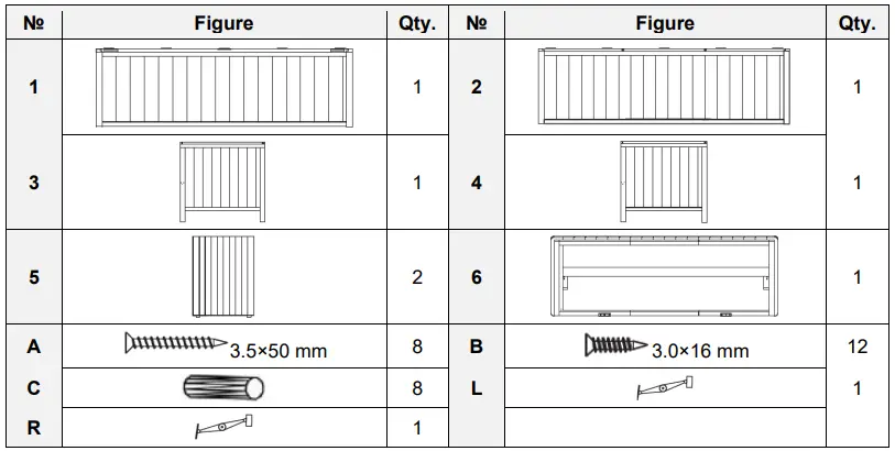 wiltec 51870 Garden Storage Box-fig2