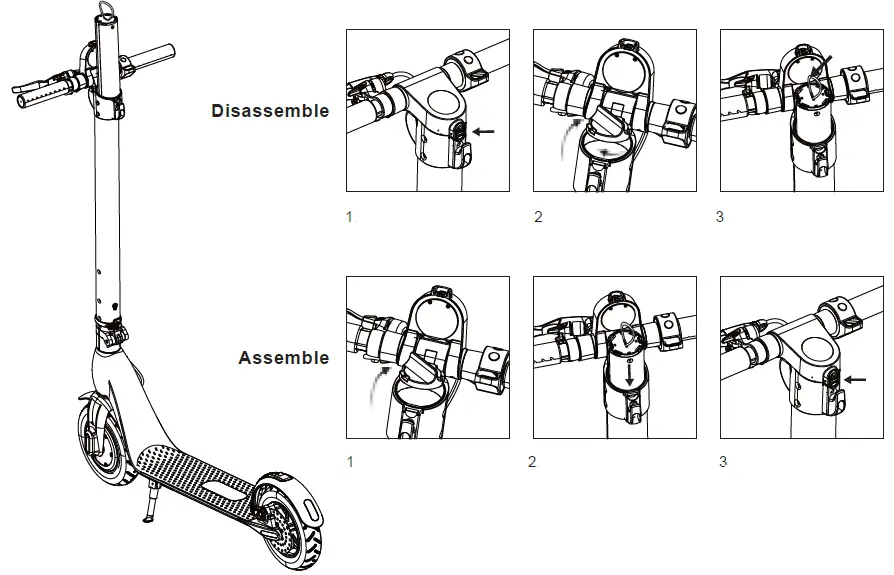 JIVR Electric Scooter Silver-10