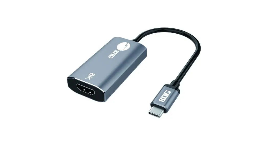 Siig 259180 Ac Cb-tc0l11-s1 Usb-c To Hdmi Adapter 8k User Guide