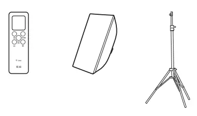 Godox UL 60 Bi Color Silent LED Light - Optional Accessory