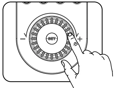 Godox UL 60 Bi Color Silent LED Light - short press SET