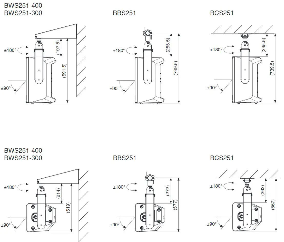 YAMAHA UB-DXRDHR10 U-Bracket Owner's Manual - DXR10