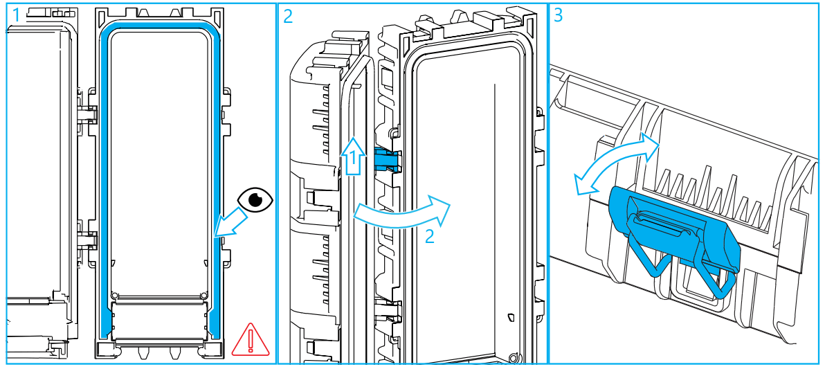 COMMSCOPE CC 100 NOVUX Fiber Optic System - Close the closure