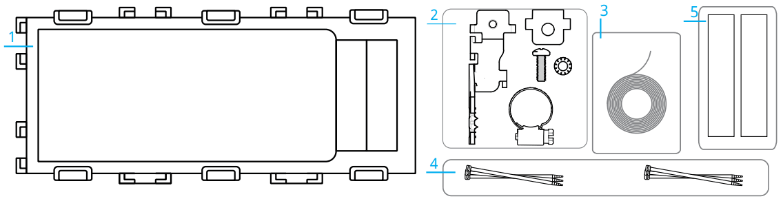 COMMSCOPE CC 100 NOVUX Fiber Optic System - Kit contents