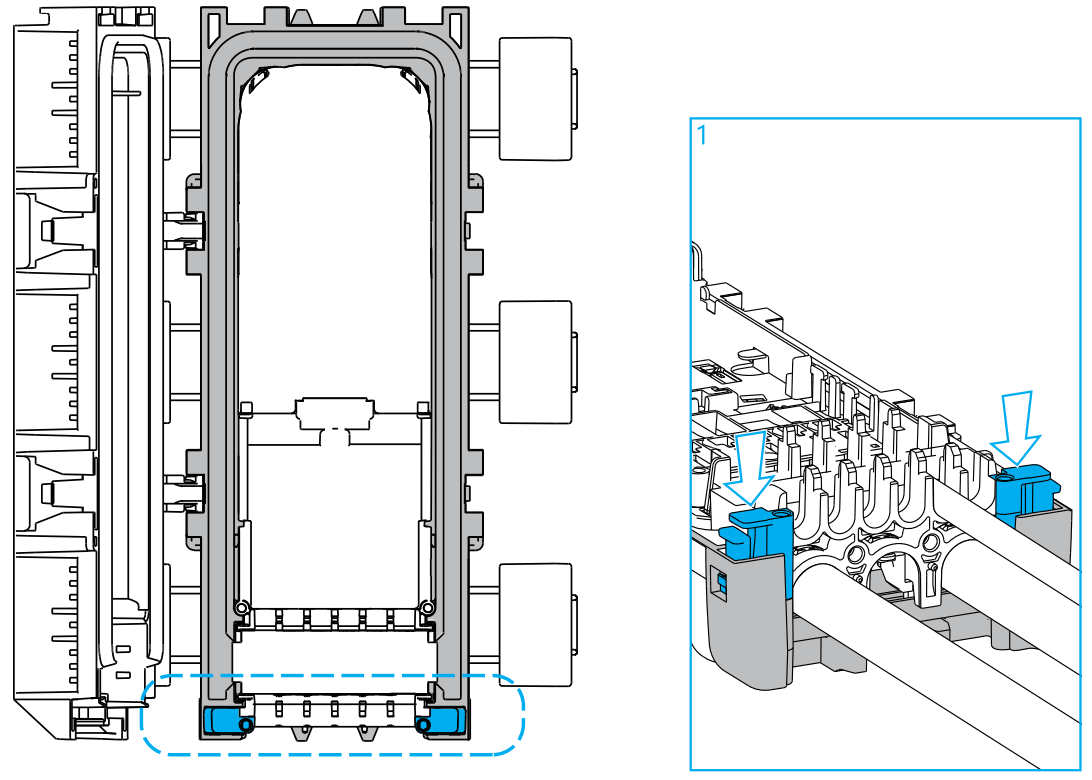 COMMSCOPE CC 100 NOVUX Fiber Optic System - install organizer