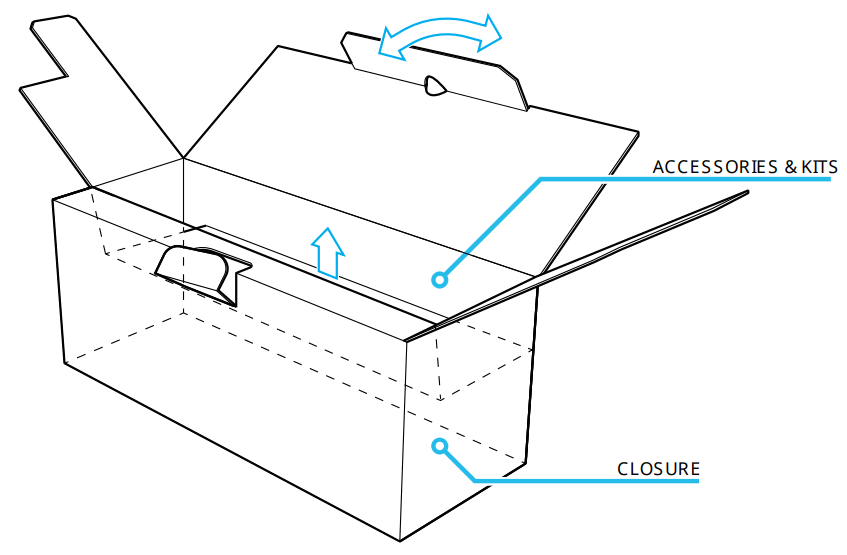 COMMSCOPE CC 100 NOVUX Fiber Optic System - packaging box